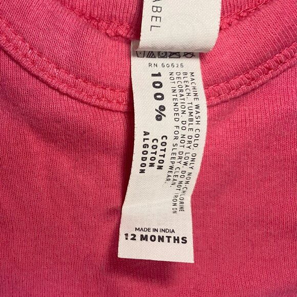 New pink short sleeve baby onesies "Spoiled Rotten By My Aunt" - Picture 5 of 6